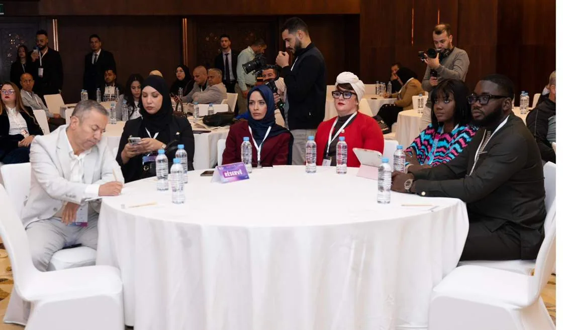 An international audience following the programme
