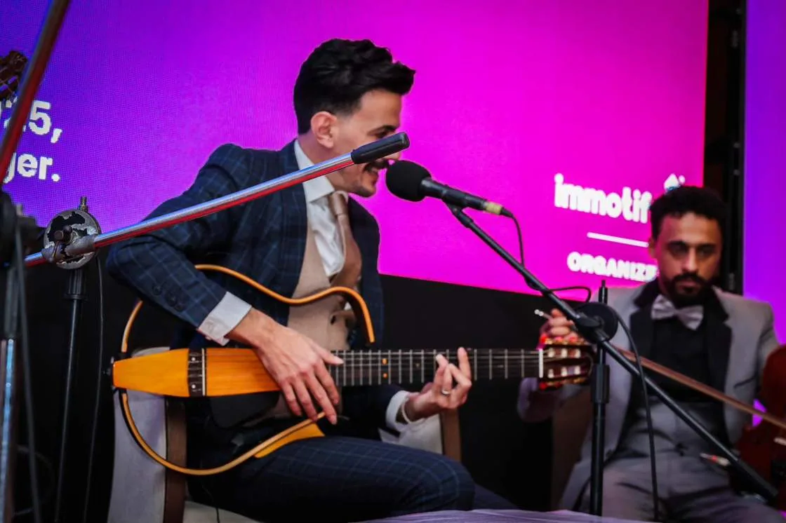 Musicians performing at the ARIIS gala evening